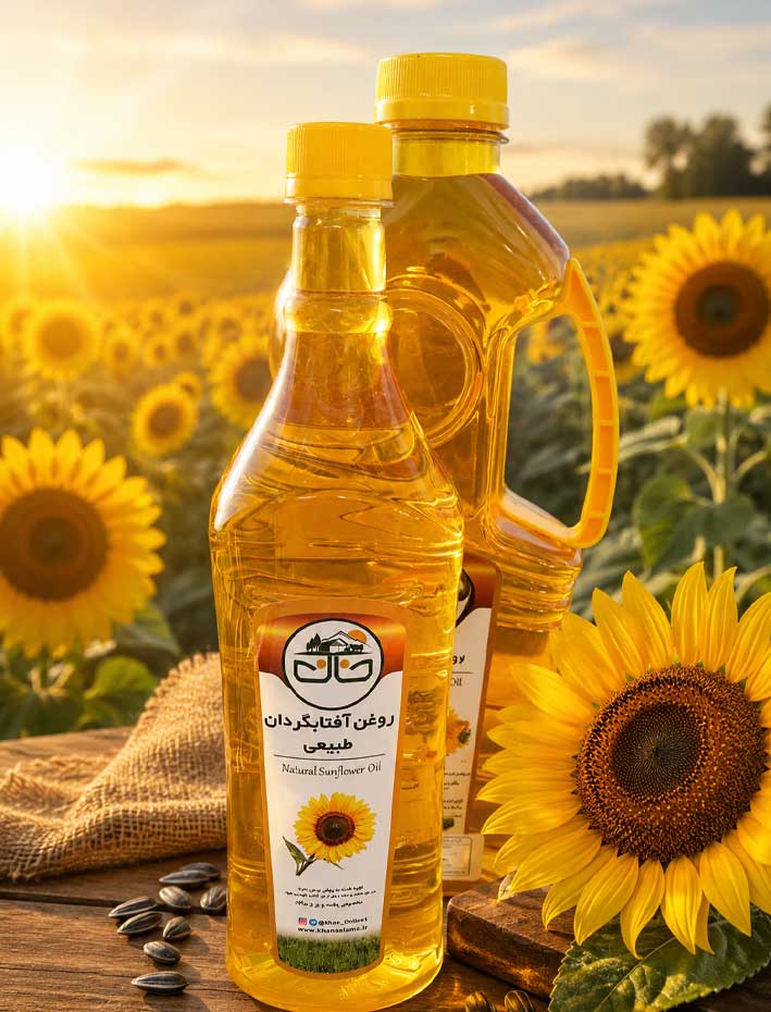 روغن آفتابگردان ۱ لیتری