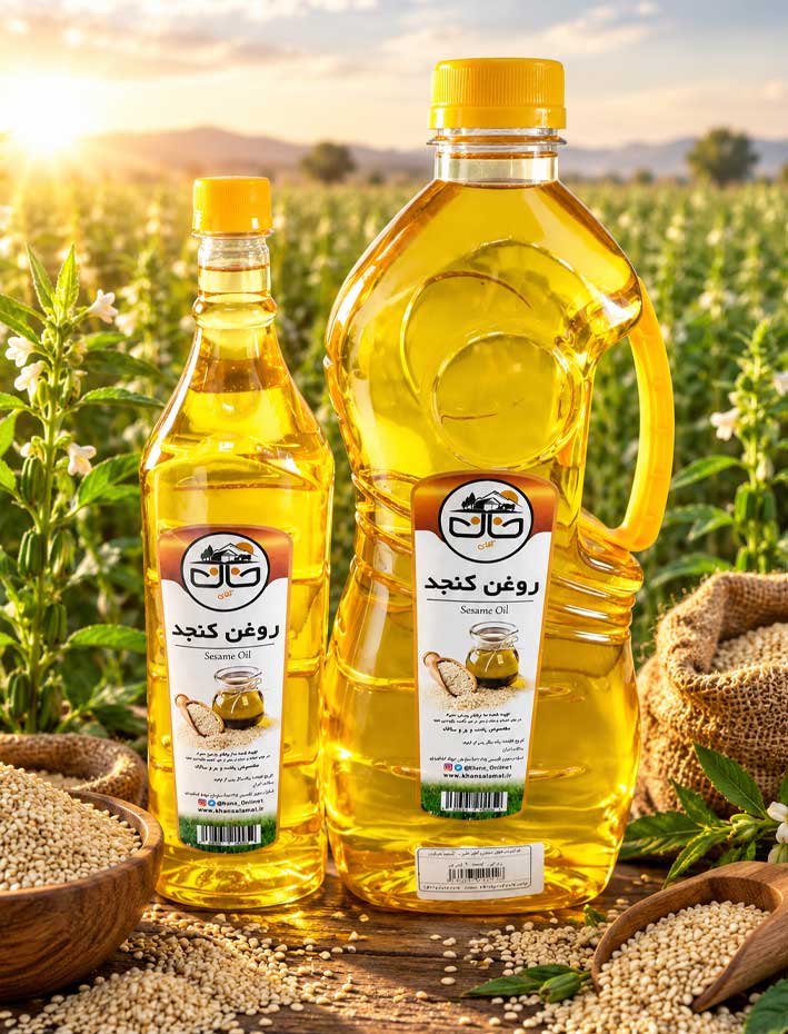 روغن کنجد 1 لیتری
